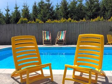 Relax by the pool