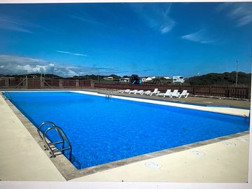 Our brand new outdoor swimming pool