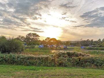 Visitor image of the sunset over the campsite (added by manager 05 apr 2023)