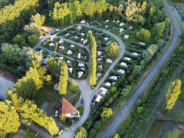 Camping vu du ciel