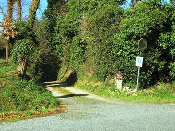 Entrance to the site