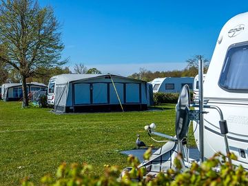 Electric grass pitch