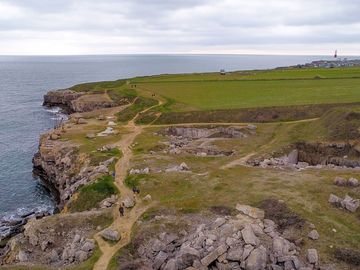 Coastal walks and hikes from the site