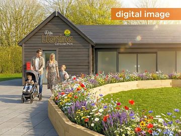 Digital image of what outside the main facilities will look like