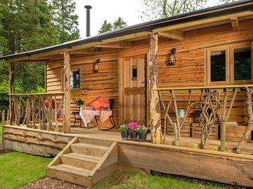 Crofter's cabin exterior