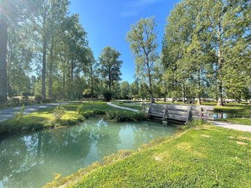 The site's lakes