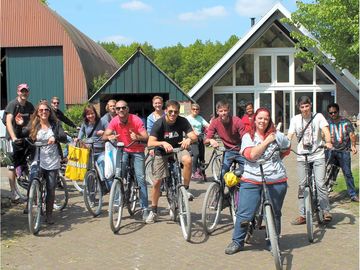 Popular area for cycling