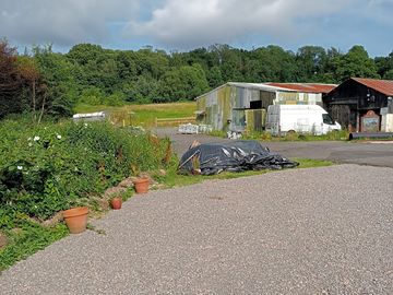 Hardstanding pitch area