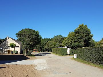 Main entrance to the site