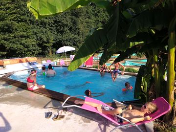 Swimming pool and sun terrace