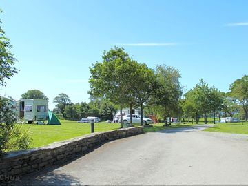 Path to the pitches