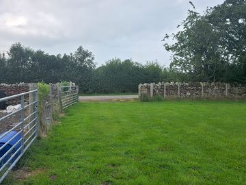 Entrance to the camping field