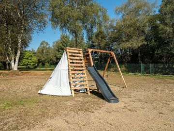 Slide in the playground