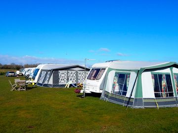 Spacious pitches