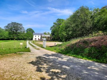 Entrance to the property