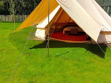 Bell tent exterior (added by manager 18 jul 2022)
