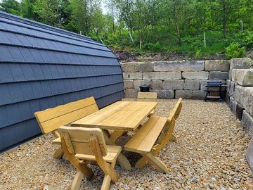 Outside dining