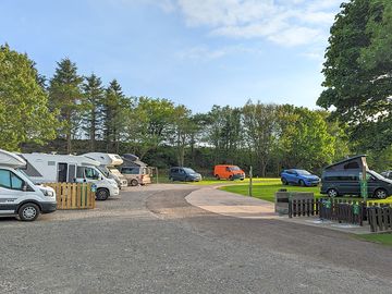 Busy campsite