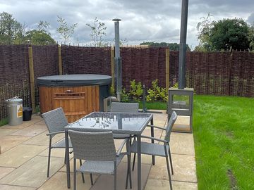 Outside patio space