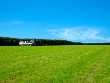 A large field allows for large pitches