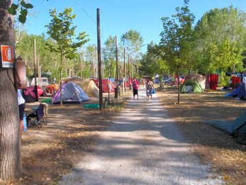 View of the campsite