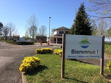 Entrance to the site