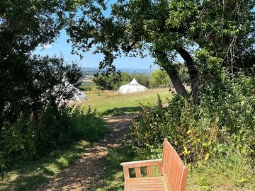 View of the bell tent (added by manager 15 apr 2024)