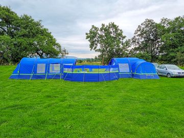 Tent on the grass field (added by manager 26 jul 2022)