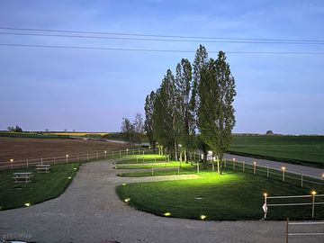 Lights at night