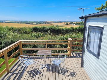 Decking with seating