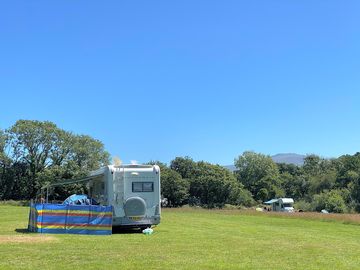 Electric grass pitch