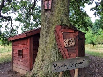 100 aker wood area of the park