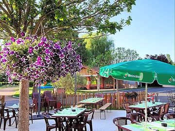 Snack bar terrace