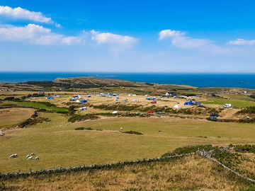 View of the campsite