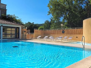 The swimming pool
