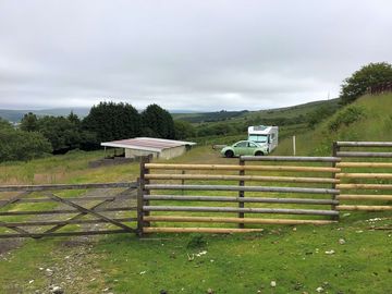 Entrance from the road