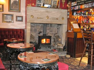 Inside the pub