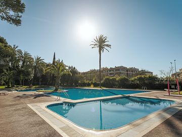 Piscina al aire libre del camping