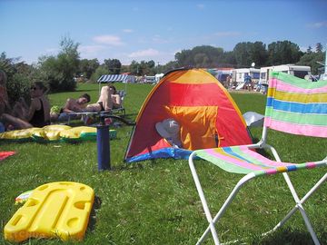 All set up and ready to camp