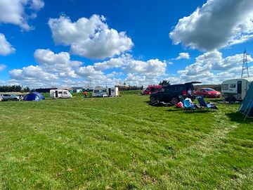 View across the pitches
