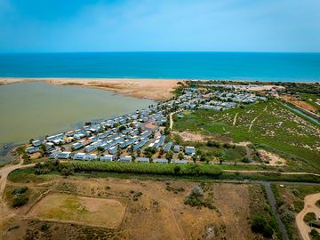 Aerial view of the site