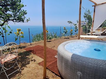 Pool with a stunning view