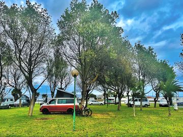 Motorhome and caravan pitches