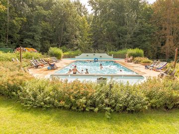 The swimming pool