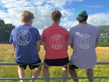 Camp crick t-shirts