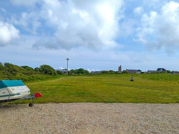 Flat pitch for campervans and motorhomes