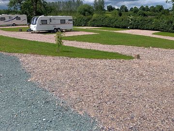 Spacious pitches