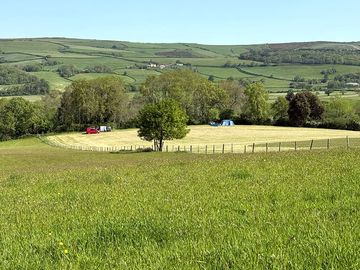 Beautiful camping with stunning scenery