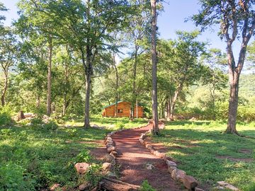 The little lodge in the woods