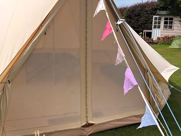 Bell tent exterior (added by manager 01 nov 2023)